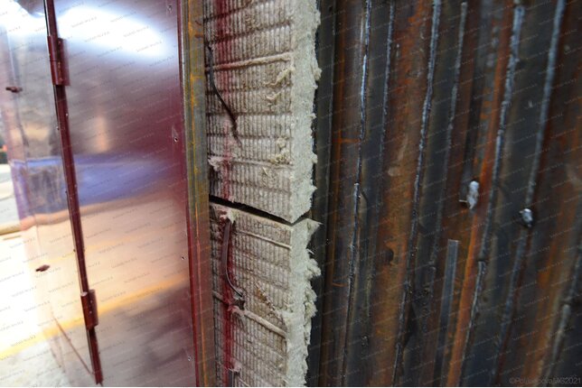 Котел твердотопливный 0.75 МВт - обмуровка