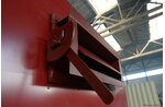 Шибер газохода к твердотопливному котлу 0.8 МВт