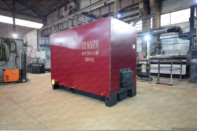 Угольный котел 0.4 МВт водогрейный