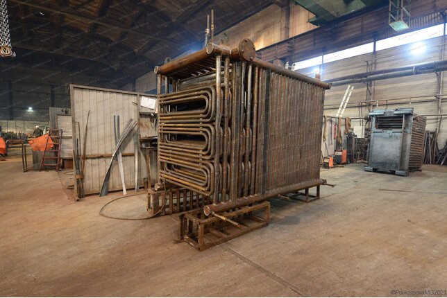 Котел 150 кВт на дровах - изготовление